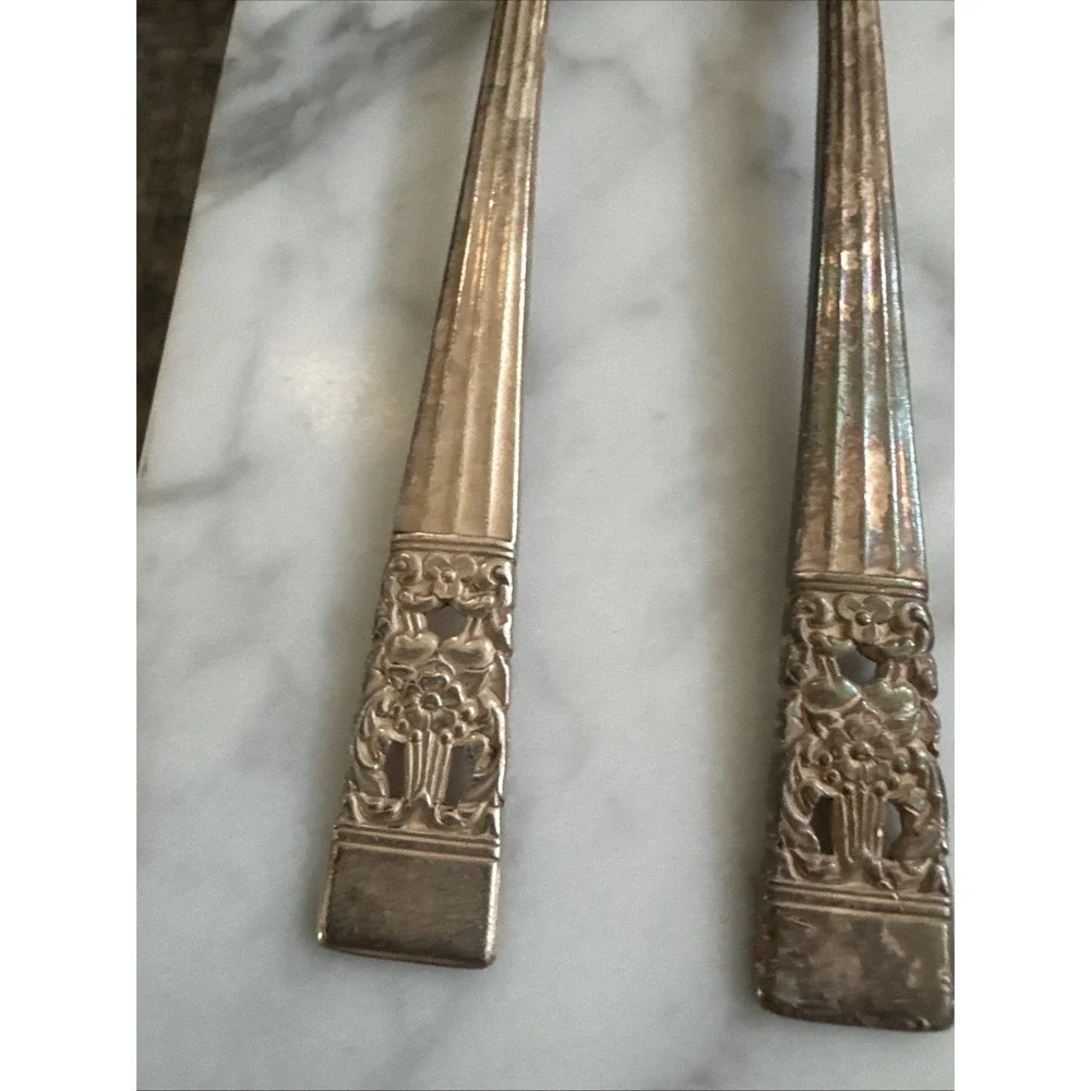 Oneida Community CORONATION Teaspoons Spoons Silverplate Set Of 6